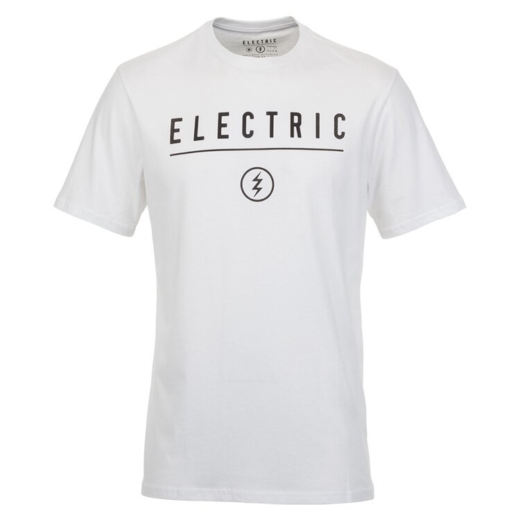 Electric CORP. IDENTITY T-SHIRT White
