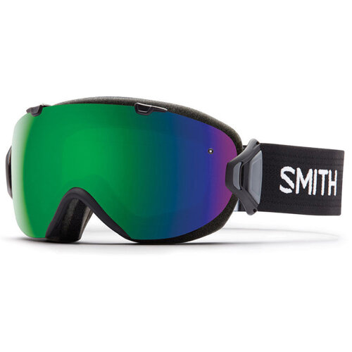 Smith I/OS Black / ChromaPop Sun Green Mirror + Lens