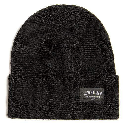 HAE ADVENTURER BEANIE Black