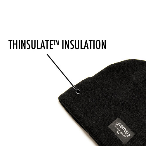 HAE ADVENTURER BEANIE Black