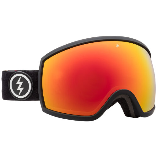 Electric EGG Matte Black / Brose/Red Chrome + Lens