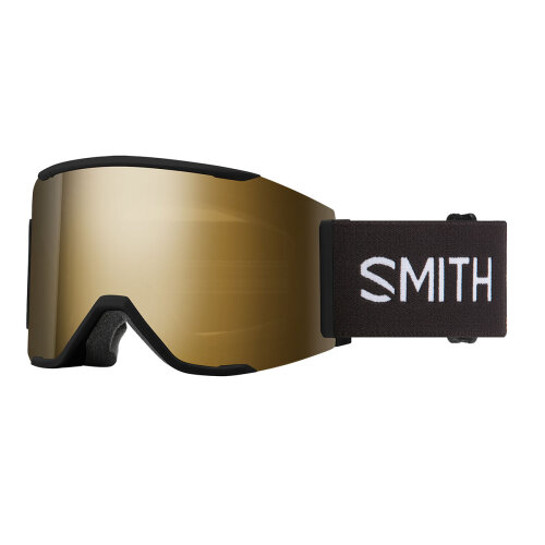Smith SQUAD MAG Black / ChromaPop Sun Black Gold Mirror + Lens