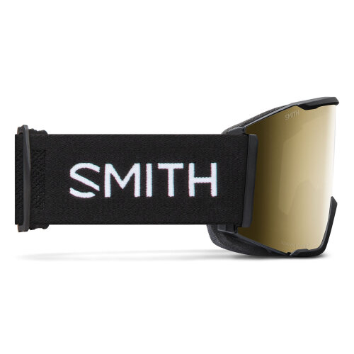 Smith SQUAD MAG Black / ChromaPop Sun Black Gold Mirror + Lens