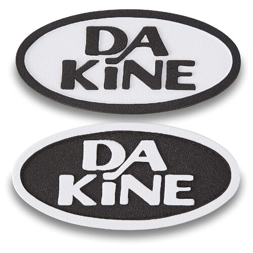 Dakine RETRO OVAL STOMP Black/White