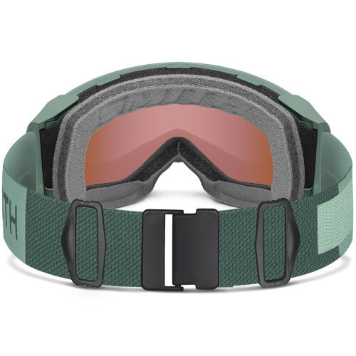 Smith 4D MAG Alpine Green / ChromaPop Everyday Rose Gold Mirror + Lens