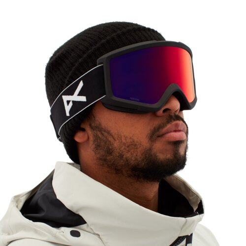 Anon HELIX 2.0 Black / Perceive Sunny Red + Lens