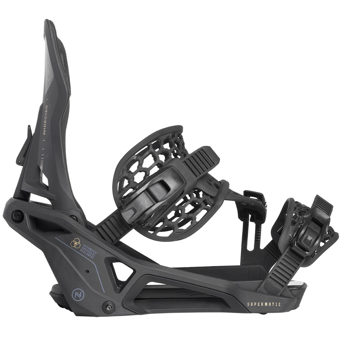 Nidecker SUPERMATIC Black - Powderforce.com Boardshop