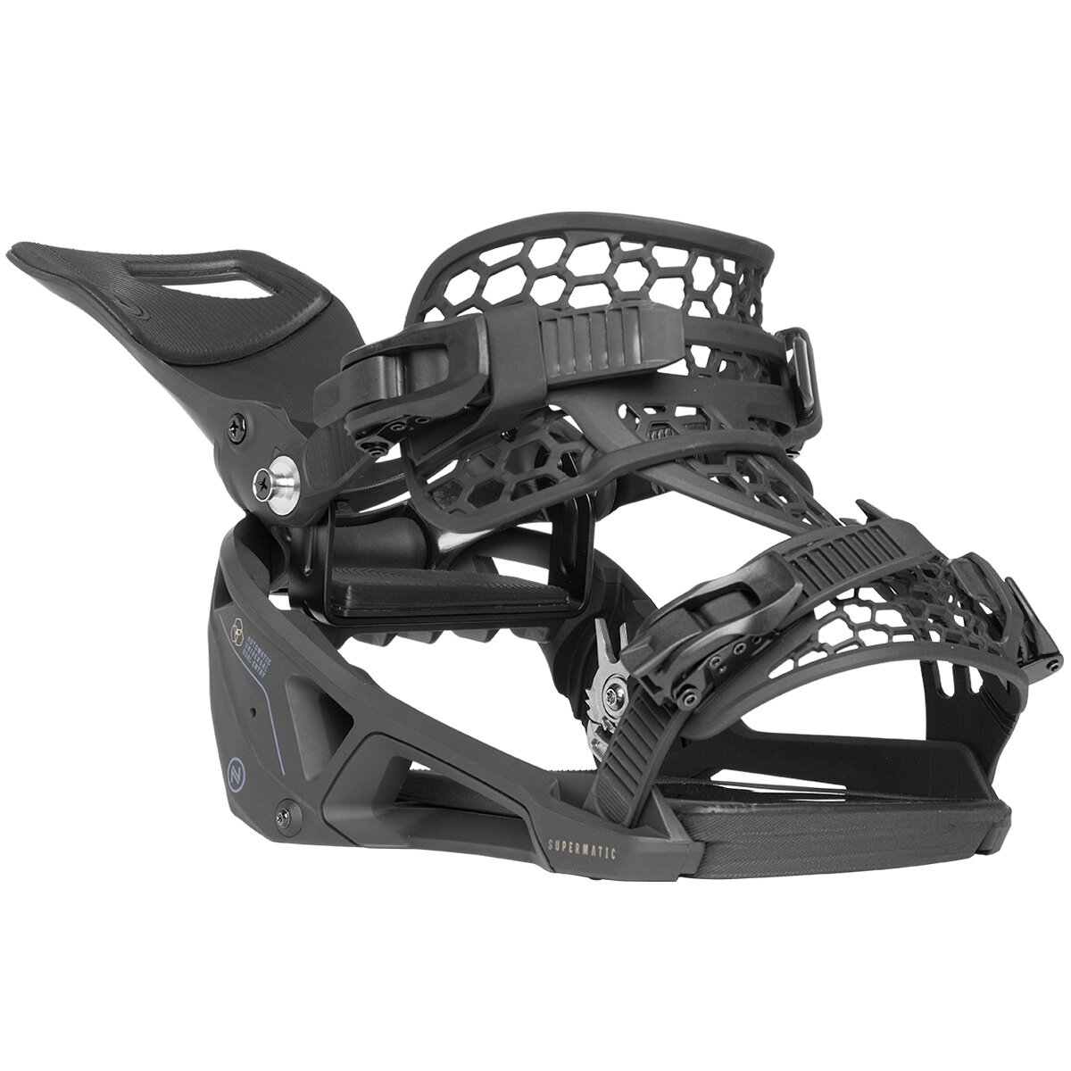 Nidecker SUPERMATIC Black - Powderforce.com Boardshop