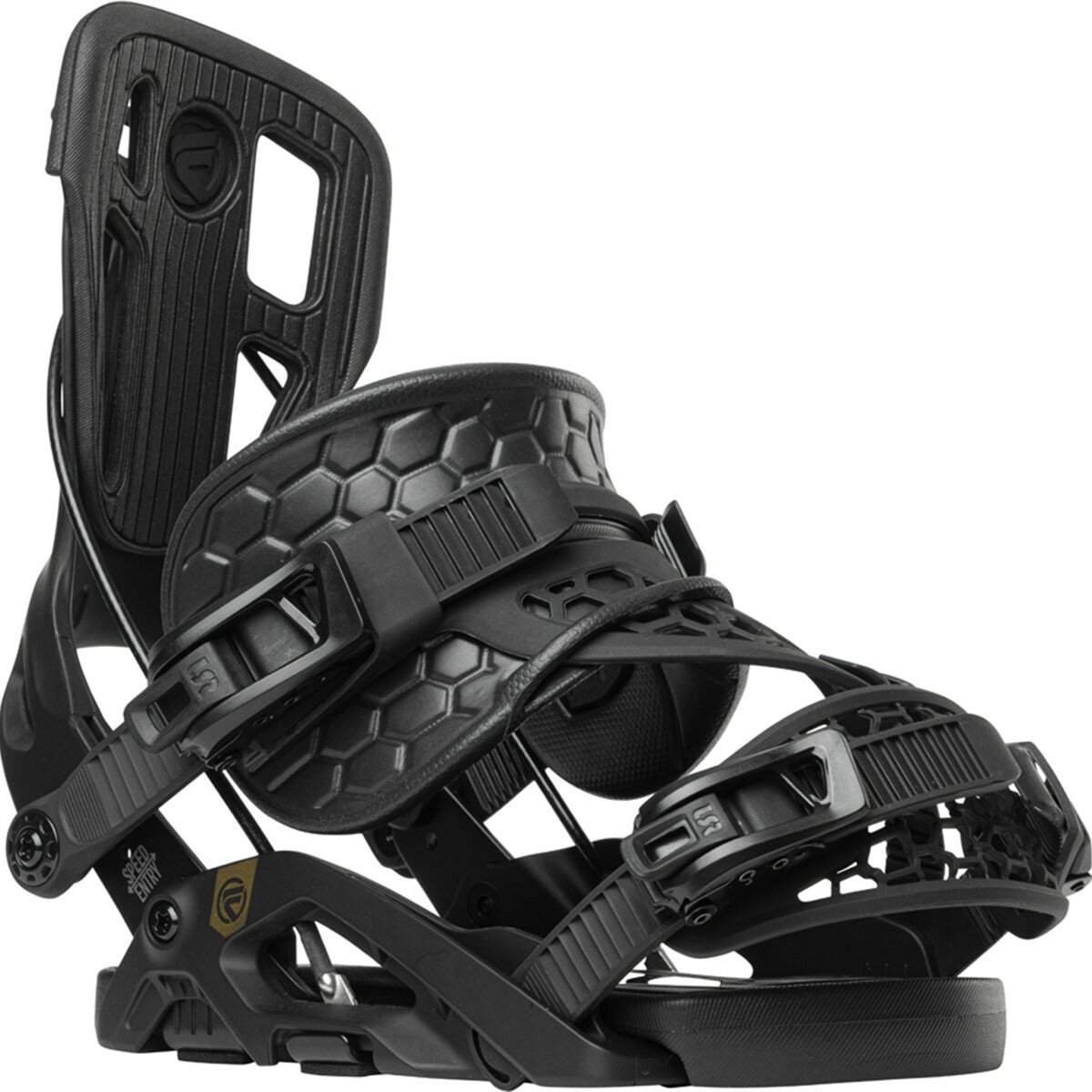 Flow FUSE HYBRID Black - powderforce.com Snowboardshop
