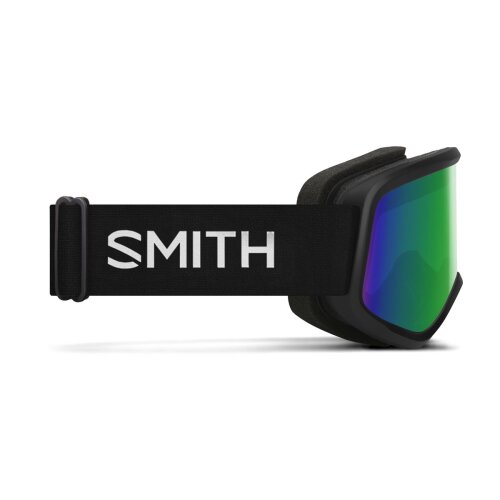 Smith SNOWDAY Black / Green Sol-X Mirror
