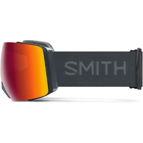 Smith I/O MAG XL Slate / ChromaPop Everyday Red Mirror + Lens
