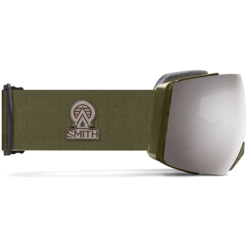 Smith I/O MAG XL Forest / ChromaPop Sun Platinum Mirror + Lens