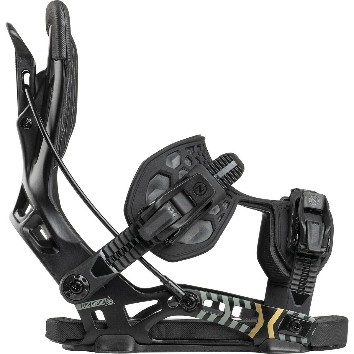 スノーボード Flow NX2 board bindings, XL size Snowboard Flow Nx2 Hybrid Black 2024