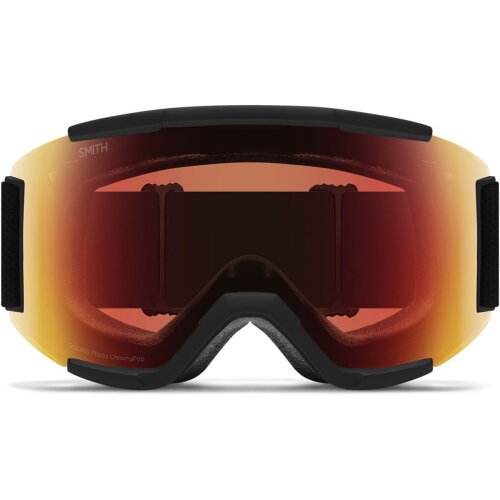 Smith SQUAD Black / ChromaPop Pro Photochromic Red Mirror