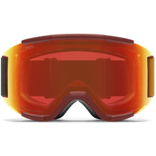 Smith SQUAD Ironwood / ChromaPop Everyday Red Mirror + Lens