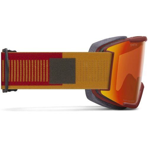 Smith SQUAD Ironwood / ChromaPop Everyday Red Mirror + Lens