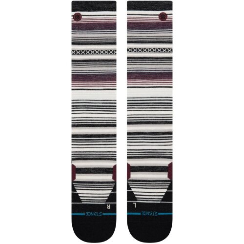 Stance CURREN UL WOOL SNOW Black