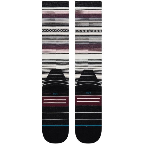 Stance CURREN UL WOOL SNOW Black