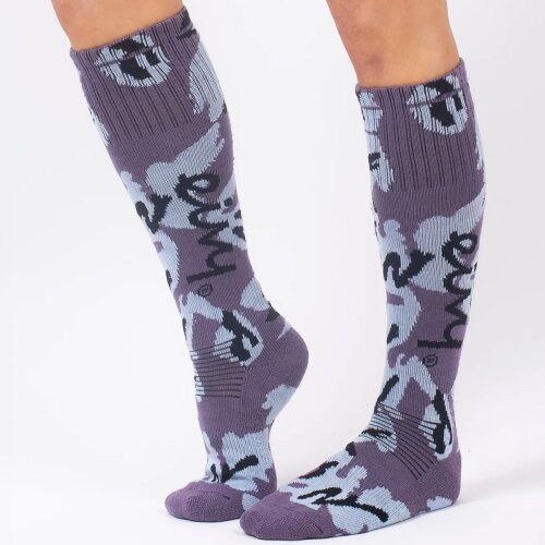 Eivy CHEERLEADER WOOL SOCKS Purple Stray