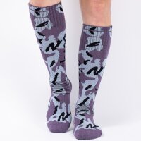 Eivy CHEERLEADER WOOL SOCKS Purple Stray