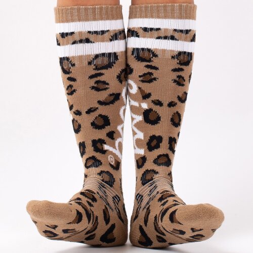 Eivy CHEERLEADER WOOL SOCKS Leopard