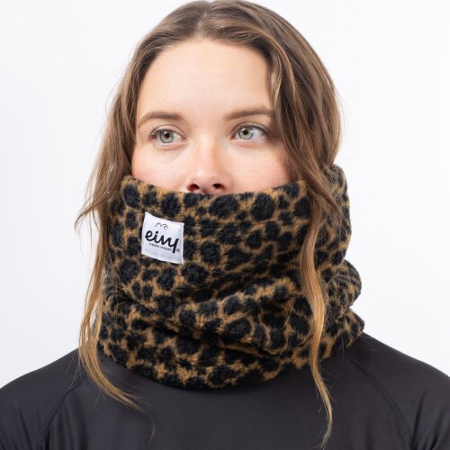 Eivy BEANIE SHERPA NECKWARMER Leopard