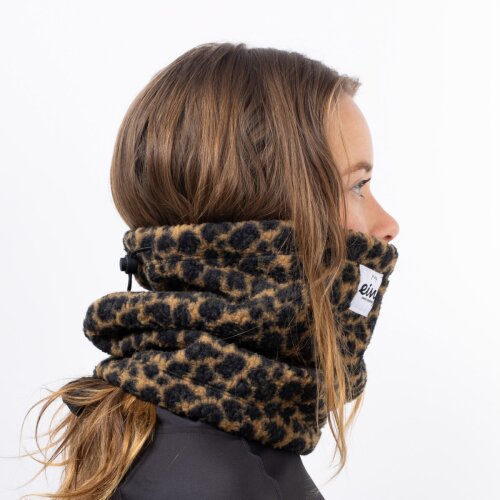 Eivy BEANIE SHERPA NECKWARMER Leopard