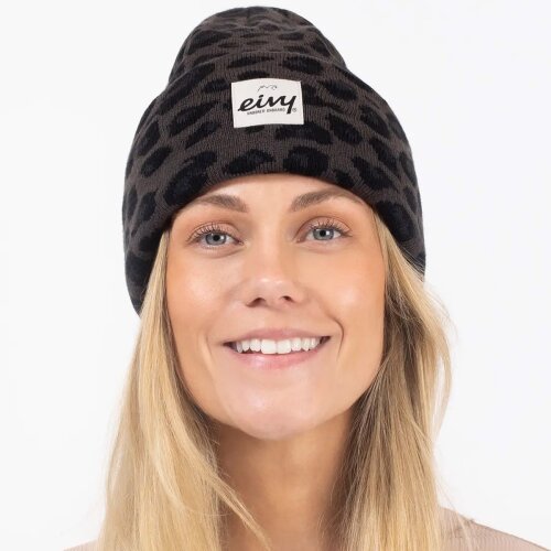 Eivy WATCHER BEANIE Black Leopard