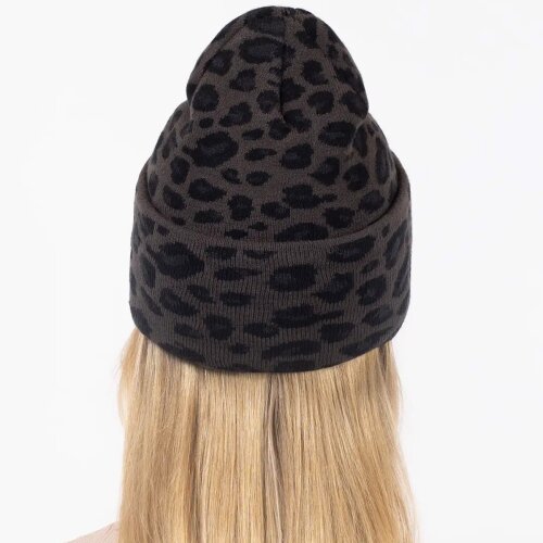 Eivy WATCHER BEANIE Black Leopard
