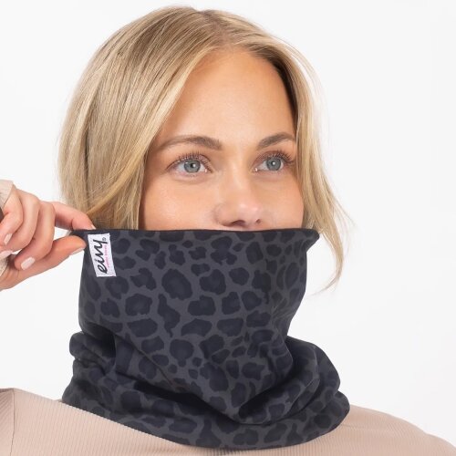 Eivy COLDER NECKWARMER Black Leopard