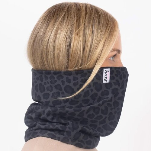 Eivy COLDER NECKWARMER Black Leopard