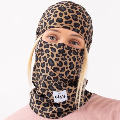 Eivy HINGE BALACLAVA Leopard