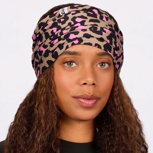Eivy COLDER NECKWARMER Pink Leopard